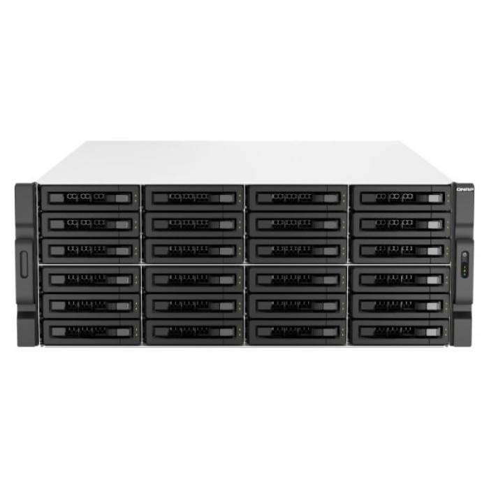 QNAP TS-H3087XU-RP-E2378-64G QNAP NAS 4U QUTS HERO 24X3.5+6X2.5 BAY E-2378 64GB
