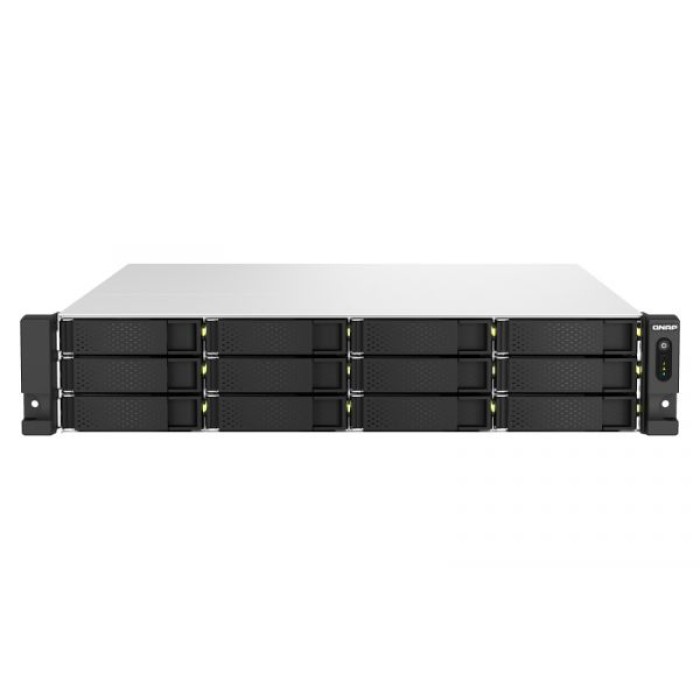 QNAP TS-H1887XU-RP-E2336-32G QNAP NAS 2U QUTS HERO 12X3.5+6X2.5 BAY E-2336 32GB