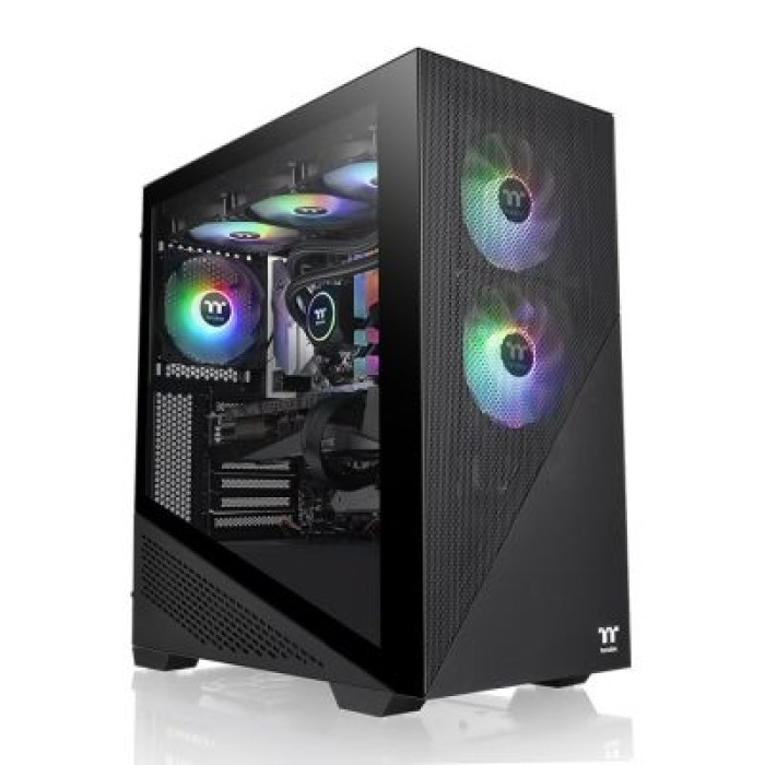 THERMALTAKE CA-1S4-00M1WN-00 DIVIDER 370 TG ARGB BLACK