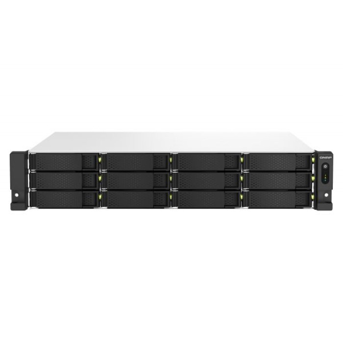 QNAP TS-1264U-RP-8G 2U 12-BAY RACKMOUNT NAS. INTEL? CELERON? N5095