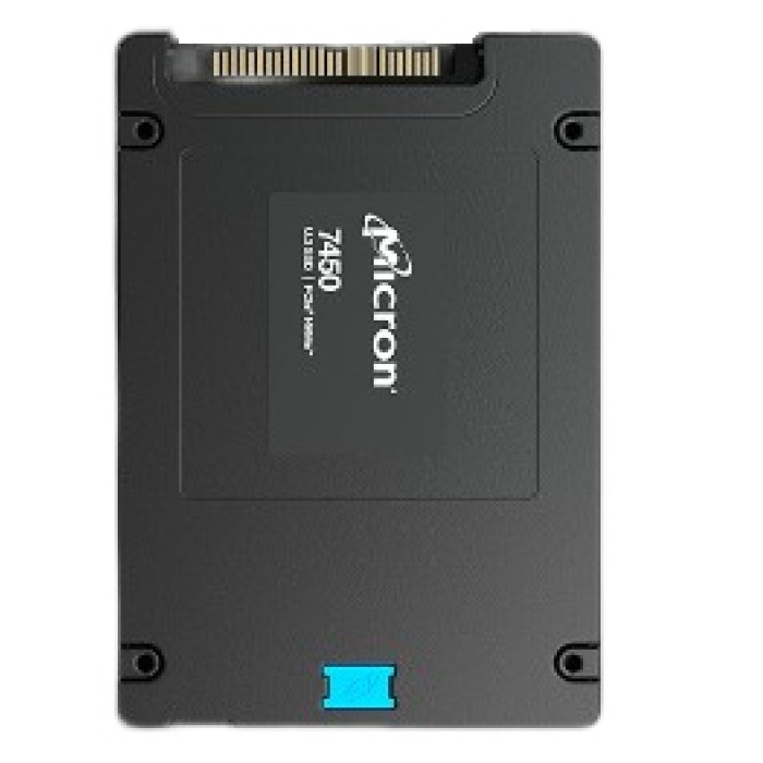 MICRON TECHNOLOGY MTFDKCB7T6TFR-1BC1ZABYYR MICRON SSD ENTERPRISE 7450 7.68TB U3 PCIE 4.0 7MM