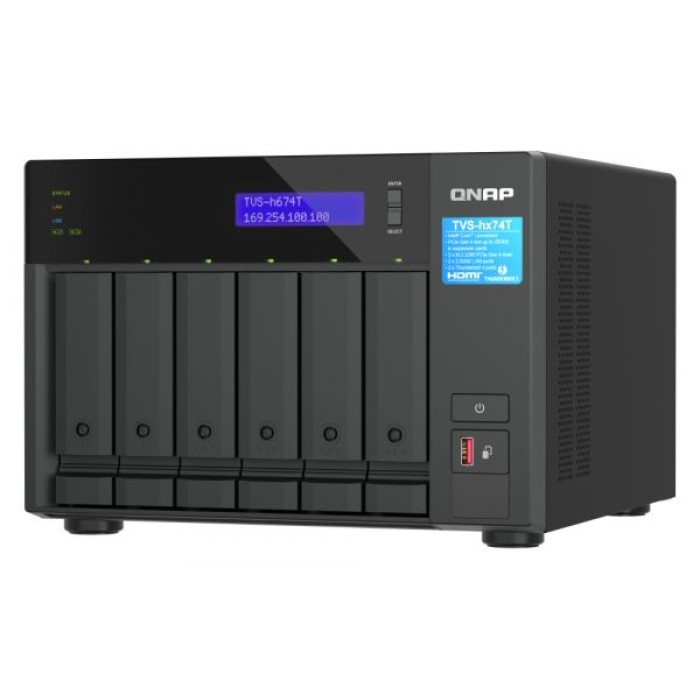 QNAP TVS-H674T-I5-32G 6-BAY QUTSHERO NAS TOWER I5 32GB