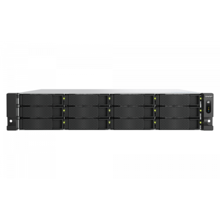 QNAP TS-H1277AXU-RP-R5-16G QNAP 12 BAIE AMD 7000 6C/12T 16 GB 2X550W 2XM.2