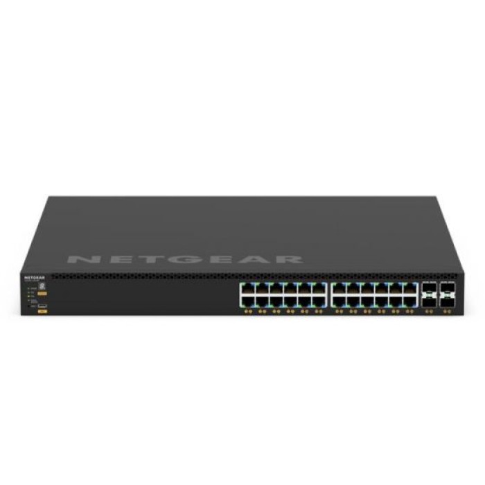 NETGEAR GSM4328-100NES 24X1G POE+ 648W. A 720W E 4XSFP+ SWITCH MANAGED