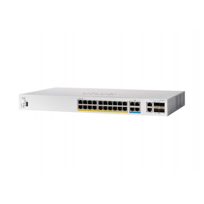 CISCO C1300-24MGP-4X CATALYST 1300 8-PORT 2.5GE. 16-PORT GE. POE. 4X10G