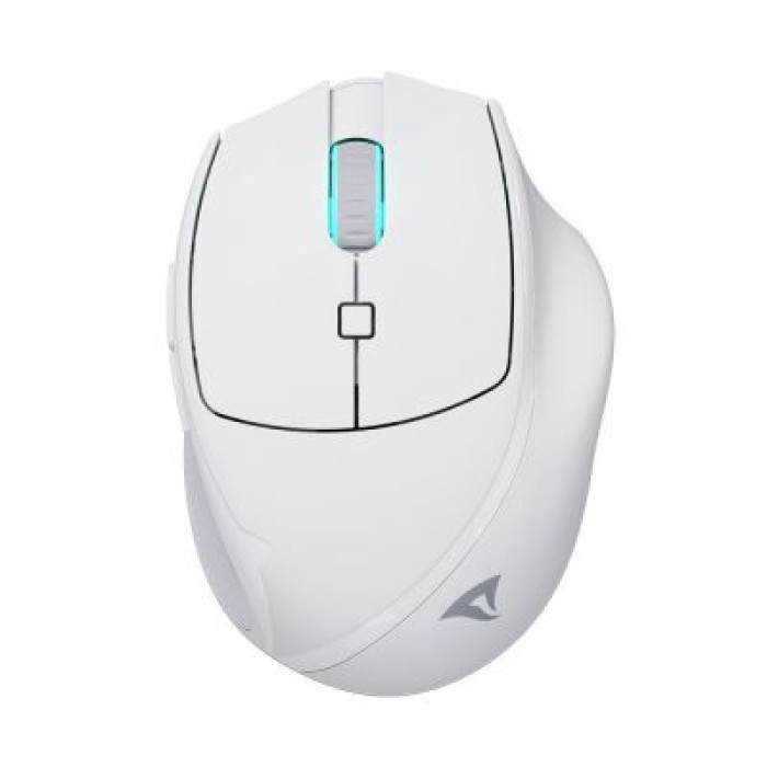 SHARKOON OFFICEPAL M25W WHITE WIRELESS MOUSE. 4.000 DPI. PIXART-PAW3104 SENSOR