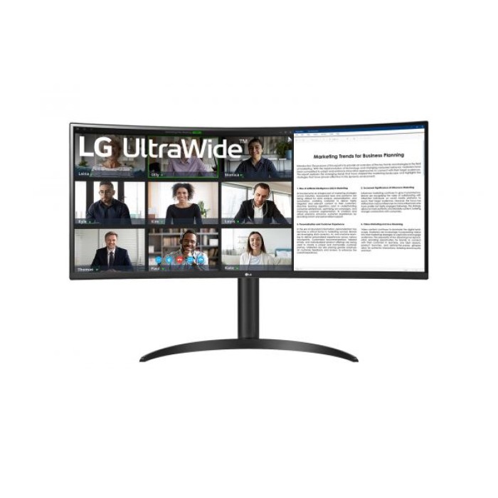 LG ELECTRONICS 34BR55QC-B.AEU 34  CURVO VABORDERLESS  100HZ