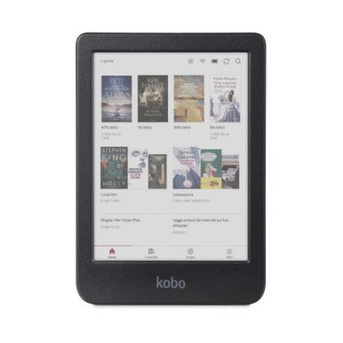 KOBO N367-KU-BK-K-CK KOBO CLARA COLOUR EBOOK READER BLACK