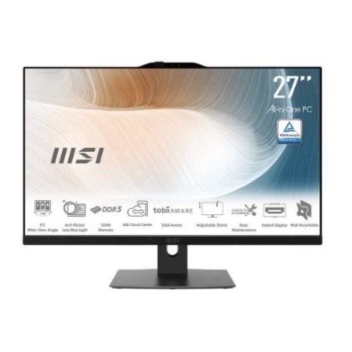 MSI MODERN AM272P 1M-851IT AIO CORE 5 120U 8GB 512GB SHARED 27FHD WIN11PRO