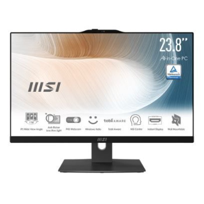MSI MODERN AM242TP 1M-1246IT AIO CORE 5 120U 16GB 512SSD 23.8FHD TOUCH WIN11PRO