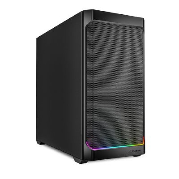 SHARKOON MK4 RGB STRIP BLACK MATX 2X U3. 1X TYPE-C. 2X 120