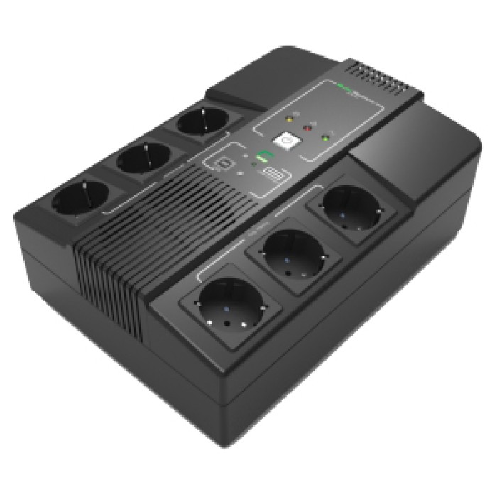 NAICON SRL EL-MULTISTATION1000 MULTIPRESA-LINE INTERACTIVE 1000VA 600W 6 PRESE