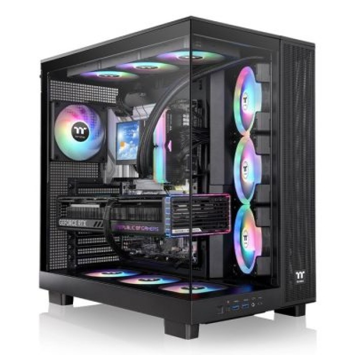 THERMALTAKE CA-11E-00M1WN-00 VIEW 380 XL TG ARGB BLACK