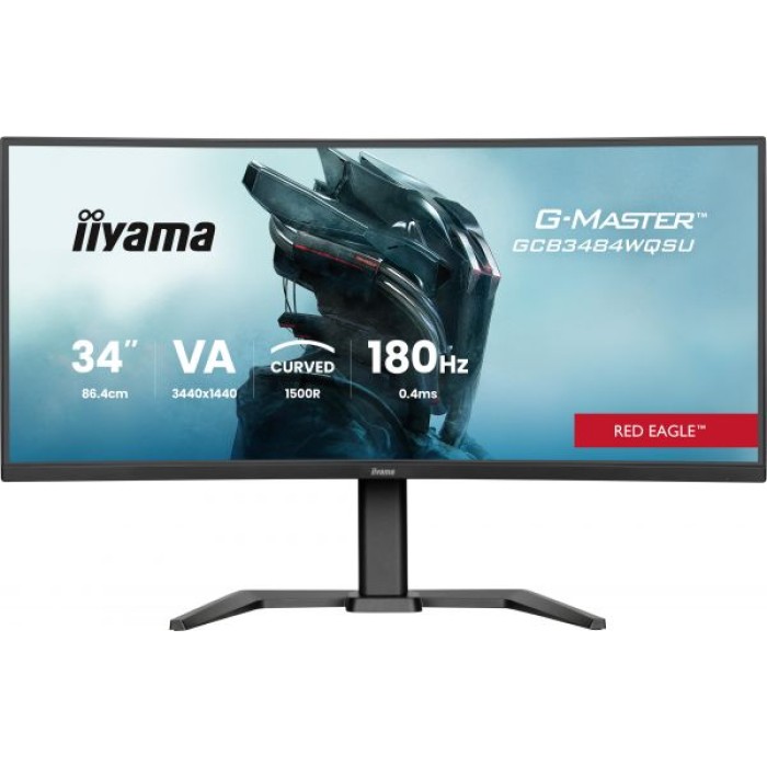 IIYAMA GCB3484WQSU-B1 34  CURVED QHD  180HZ / HAS