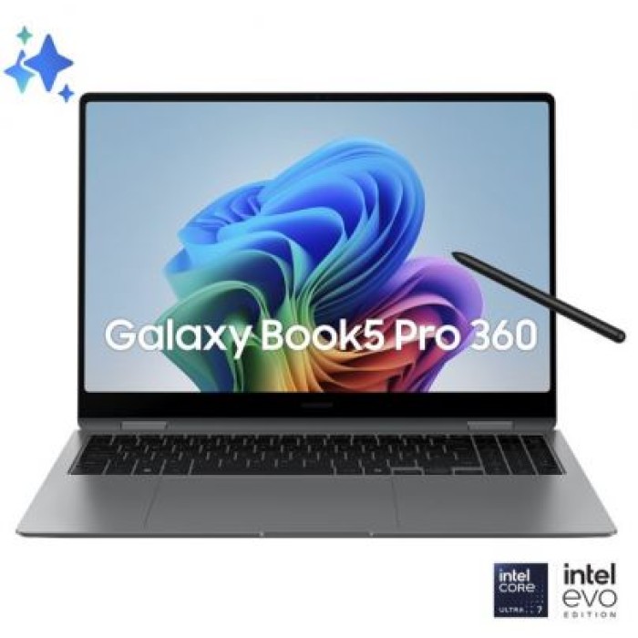 SAMSUNG NP964QHA-KG1IT GALAXY BOOK5 PRO360 16 ULTRA7 256V 16GB/512GB W11P