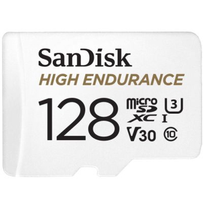 SANDISK SDSQQNR-128G-GN6IA SANDISK HIGH ENDURANCE MICROSD 128GB SURVEILLANCE