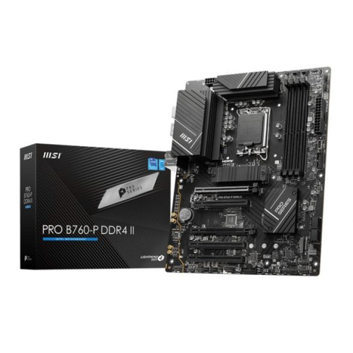 MSI COMPONENTS PRO B760-P DDR4 II MSI MB PRO B760-P DDR4 II ATX