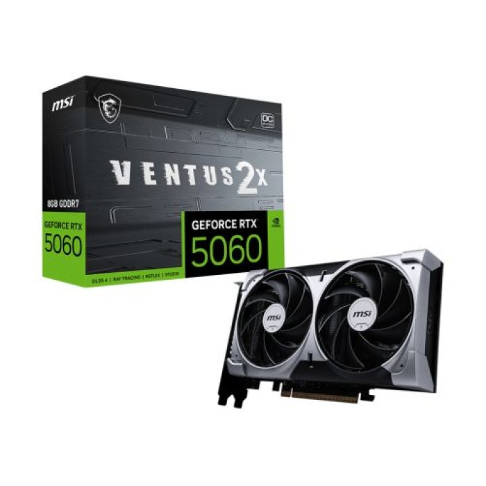 MSI COMPONENTS RTX 5060 8G VENTUS 2X OC MSI VGA RTX 5060 8G VENTUS 2X OC