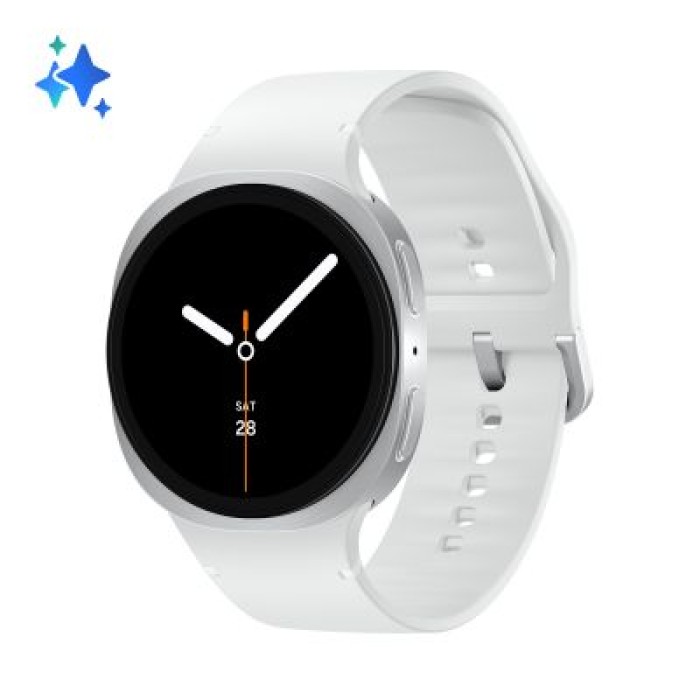 SAMSUNG SM-L330NZSAITV GALAXY WATCH8 (44MM. BT) SILVER