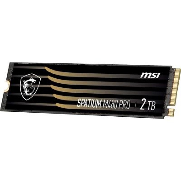 MSI COMPONENTS S78-440Q600-P83 MSI SSD SPATIUM M480 PRO PCIE 4.0 NVME M.2 2TB