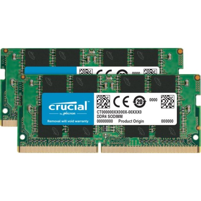 CRUCIAL CT2K16G4SFRA32A CRUCIAL 32GB Kit (16GBx2) DDR4-3200 SODIMM
