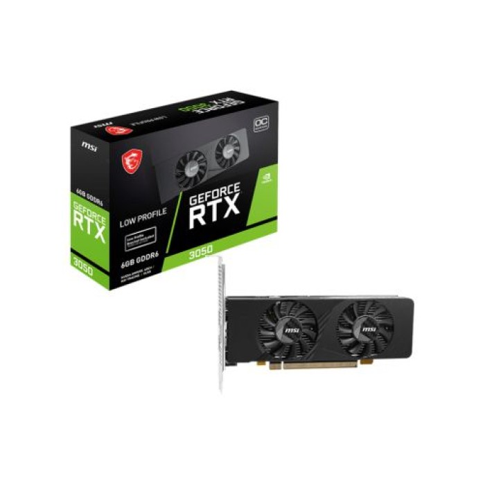 MSI RTX 3050 LP E 6G OC MSI VGA GeForce RTX 3050 LP E 6G OC