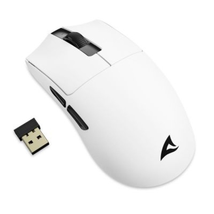 SHARKOON FIREGLIDER ONE WHITE WIRELESS GAMING MOUSE. PAW3311 SENSOR. 50G. 100H