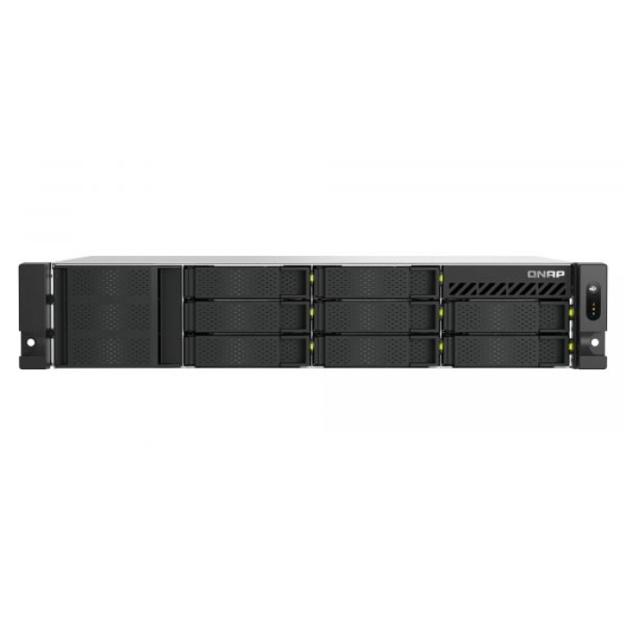 QNAP TS-H1065EU-RP-8G 10BAY - INTEL 4C - 8BAY 3.5+2XE1.S - 8GB DDR5 2PSU