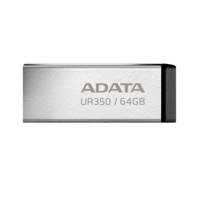ADATA TECHNOLOGY B.V. UR350-64G-RSR/BK ADATA CHIAVETTA USB UR350 3.2 64GB METAL