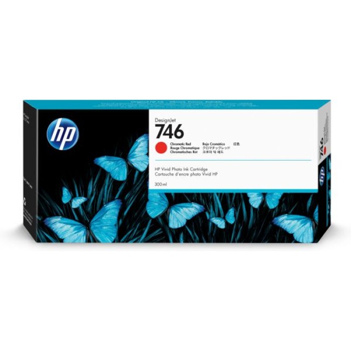 HP INC. P2V81A HP 746 300-ML CHRMTC RED INK CRTG
