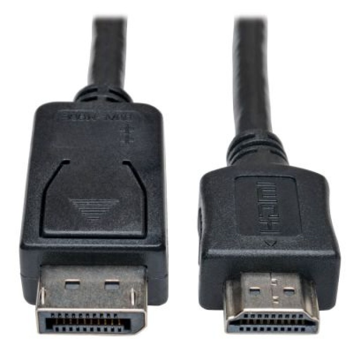 TRIPP-LITE BY EATON P582-006 DISPLAYPORT TO HDMI ADAPTER CABLE (M/M). 6 FT. (1