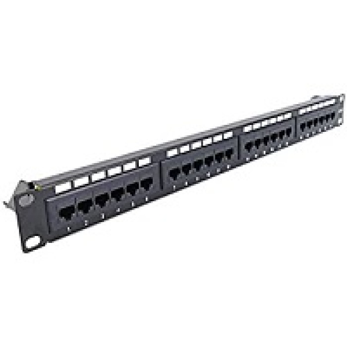 NESSOS ITALIA PP24-RJ6 PATCH PANEL Cat.6 UTP 24 PORTE RJ45 IDC 110 1U