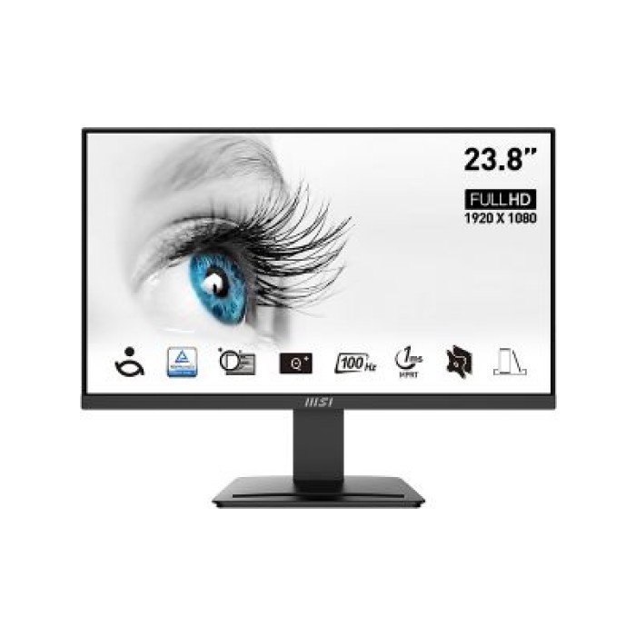 MSI PRO MP2412 MSI PRO MP2412 23.8 FHD HDMI DP BLACK