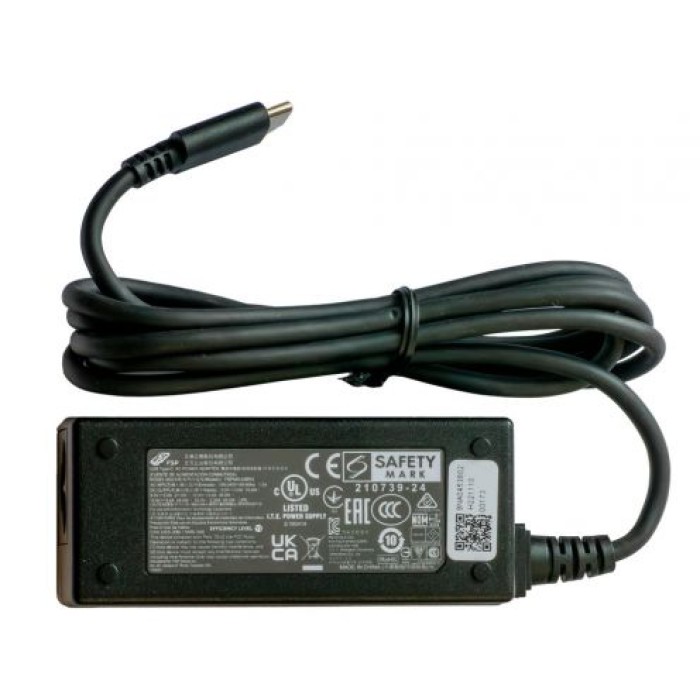 ZEBRA PWR-BGA15V45W-UC2-WW POWER SUPPLY FOR ET8X USB-C DC CONNECTOR