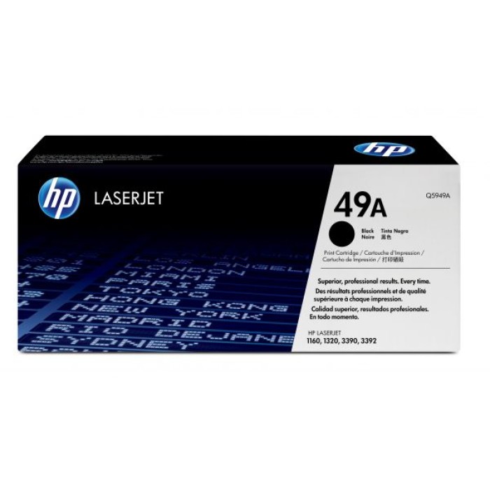 HP INC. Q5949A HP LASERJET 1160/1320/3390/3392 BLK CRTG