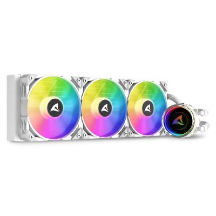 SHARKOON S90 RGB WHITE LIQUID COOLING S90 WHITE ARGB 360