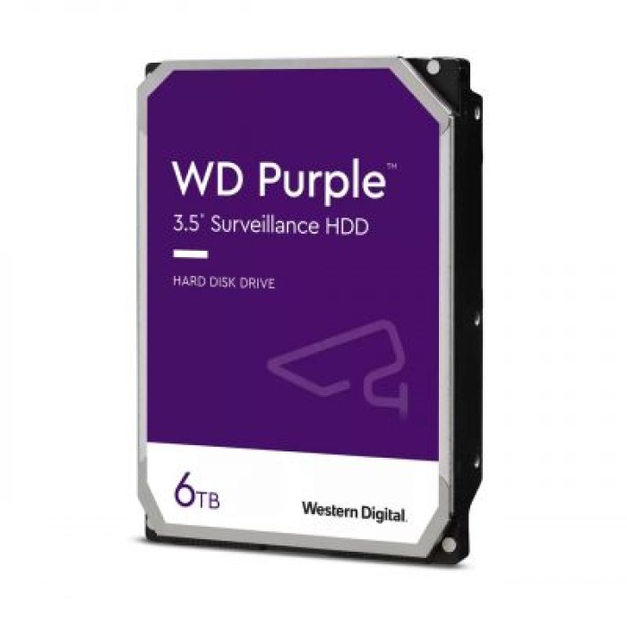WESTERN DIGITAL WD64PURZ WD PURPLE 6TB SATA3 3.5 5400RPM