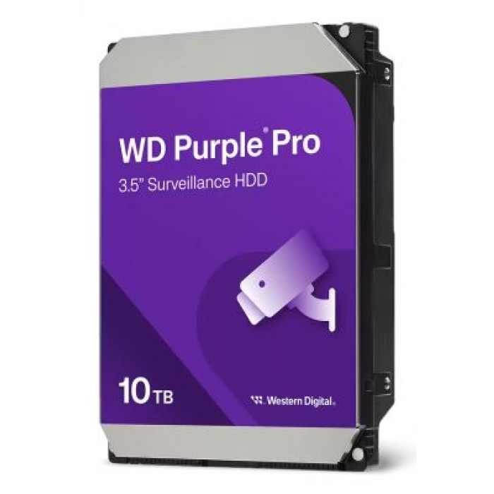 WESTERN DIGITAL WD102PURP WD PURPLE PRO 10TB SATA3 3.5 VIDEOSOVERGLIANZA