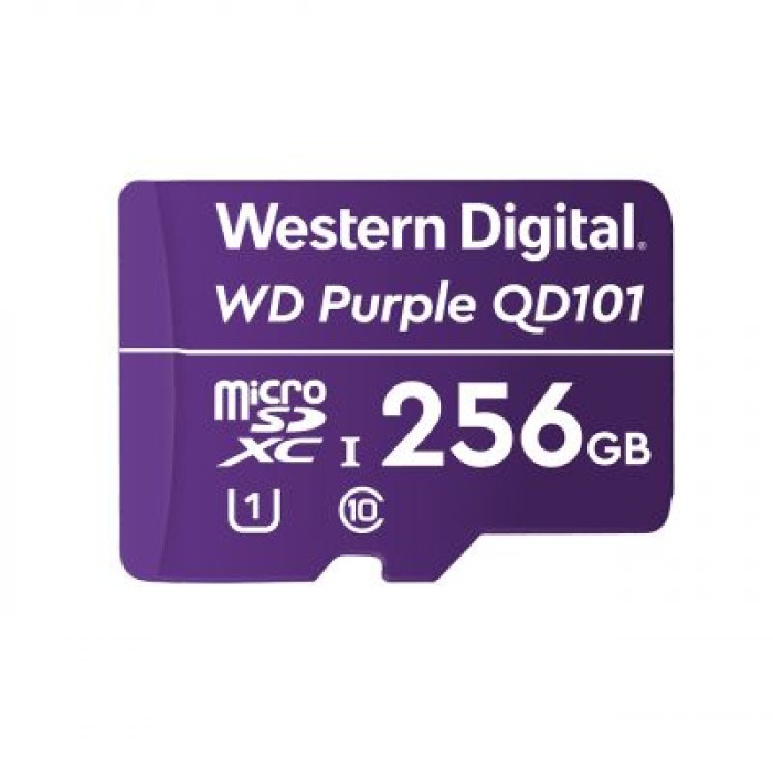 SANDISK WDD256G1P0C-85AEL0 256GB WD PURPLE MICRO SDHC PER VIDEOSORV