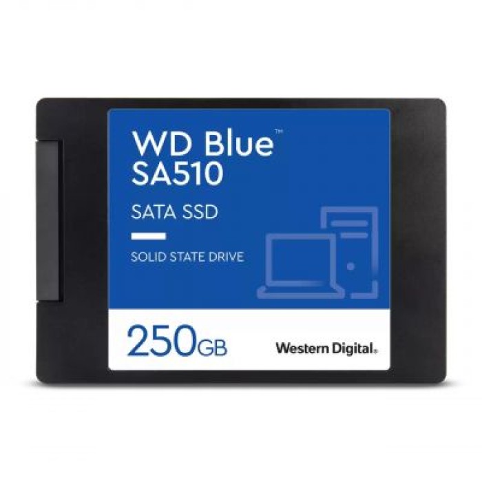 SANDISK WDS250G3B0A-00AXR0 WD BLUE 250GB SSD SA510 2.5 SATA3 3DNAND