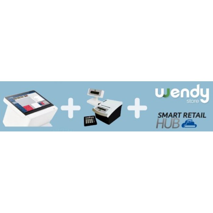 OLIVETTI WENDYNTAO_STORE TAO + WENDY PRIMO ANNO+PRT88con display e tastiera