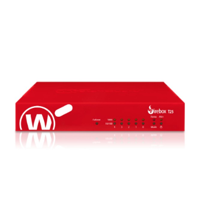 WATCHGUARD WGT26645 WATCHGUARD FIREBOX T25-W CON 5 ANNI TOTAL SECURITY