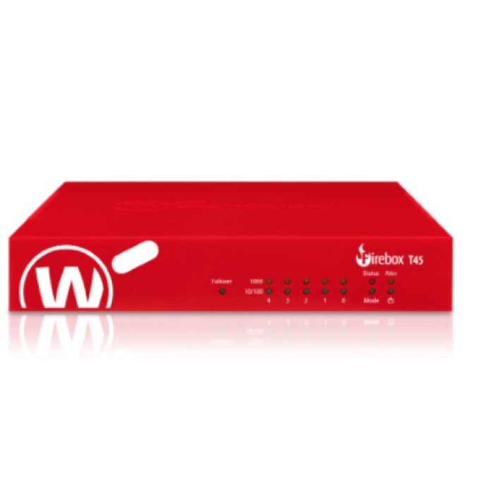 WATCHGUARD WGT47003-EU WATCHGUARD FIREBOX T45-POE CON 3 ANNI STANDARD SUP