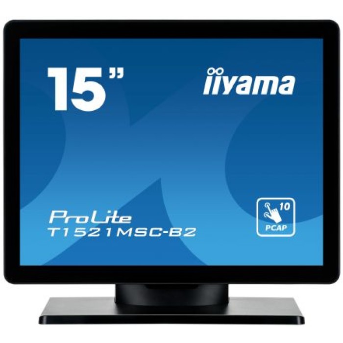 IIYAMA T1521MSC-B2 15  4:3 PCAP 10P Touch 1024 x 768