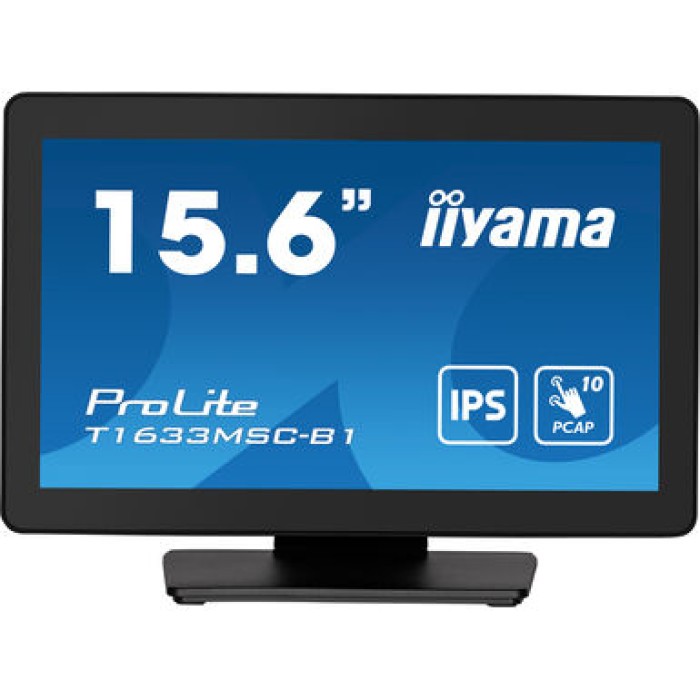 IIYAMA T1633MSC-B1 15.6  PCAP 10P Touch