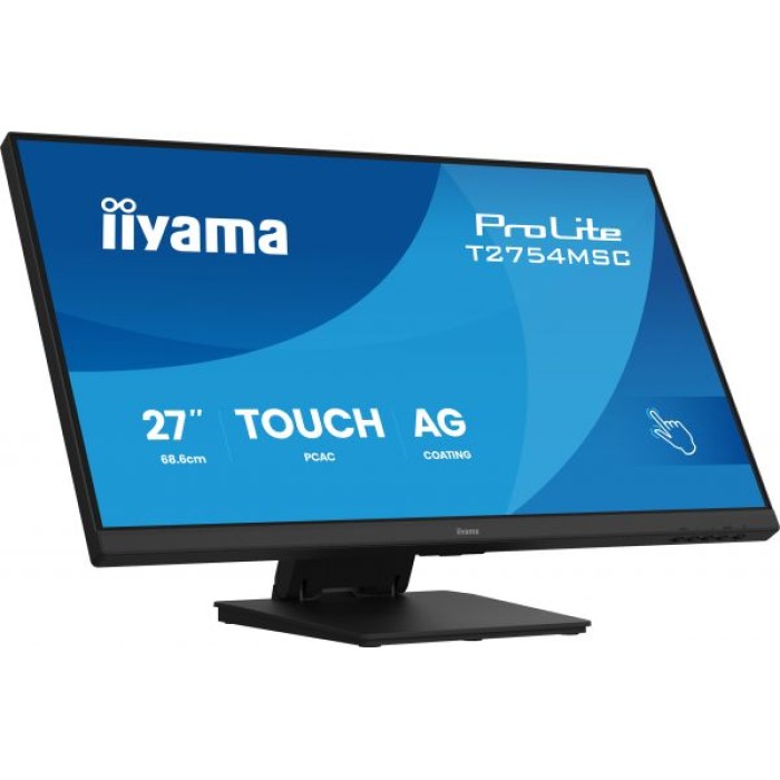 IIYAMA T2754MSC-B2AG 27  InCell PCAP 10P Touch 1920x1080. IPS VGA HDMI
