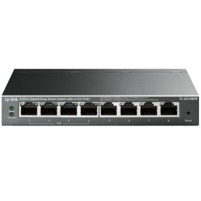 TP-LINK TL-SG108PE GIGABIT POE SMART SWITCH