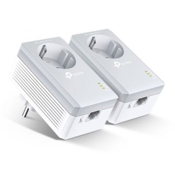 TP-LINK TL-PA4010PKIT AV600 PLC KIT  AC PASS THROUGH