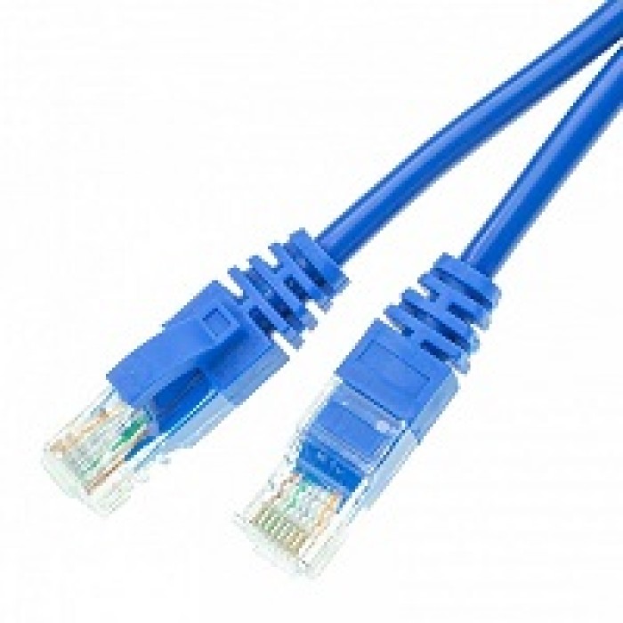 NESSOS ITALIA UTP6CPCBL1 PATCH CORD Cat.6 UTP Snagless mt.1 BLU