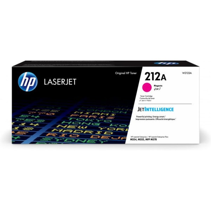 HP INC. W2123A HP 212A MAGENTA ORIGINAL LASERJET TONER CARTRIDGE